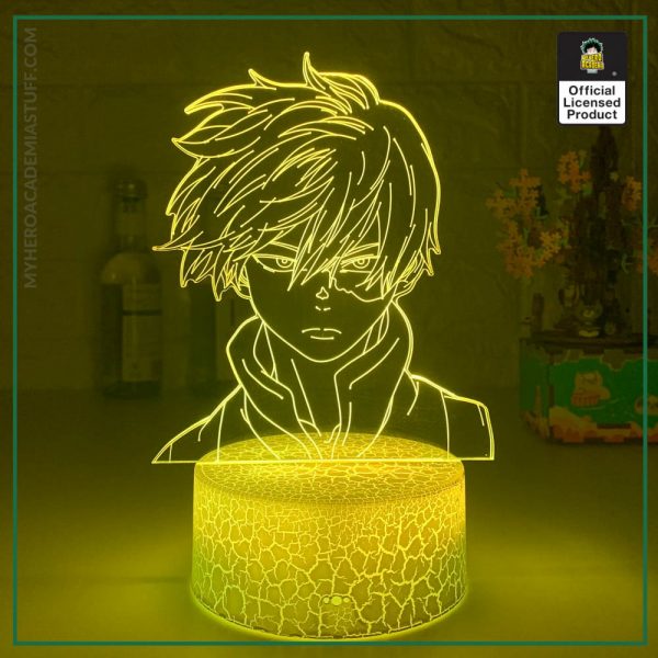 Anime My Hero Academia Shoto Todoroki Face Design Led Night Light Lamp for Kids Child Boys 5 - BNHA Store