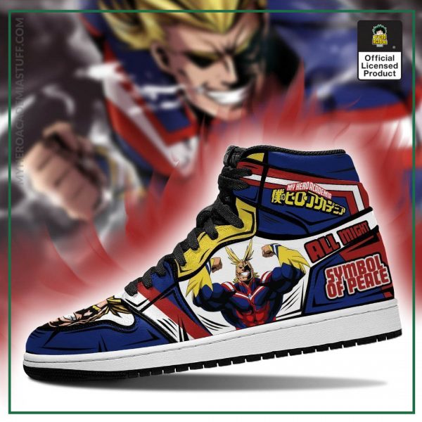 all might jordan sneakers my hero academia anime shoes mn05 gearanime 3 - BNHA Store