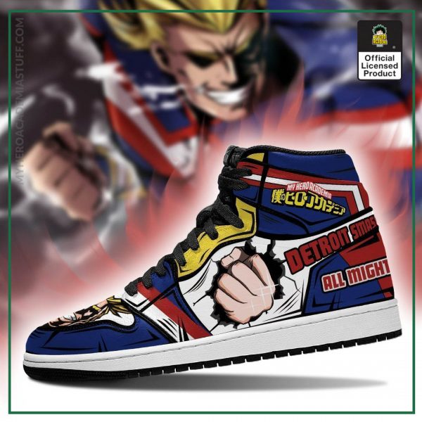 all might jordan sneakers skill my hero academia anime shoes pt04 gearanime 3 - BNHA Store