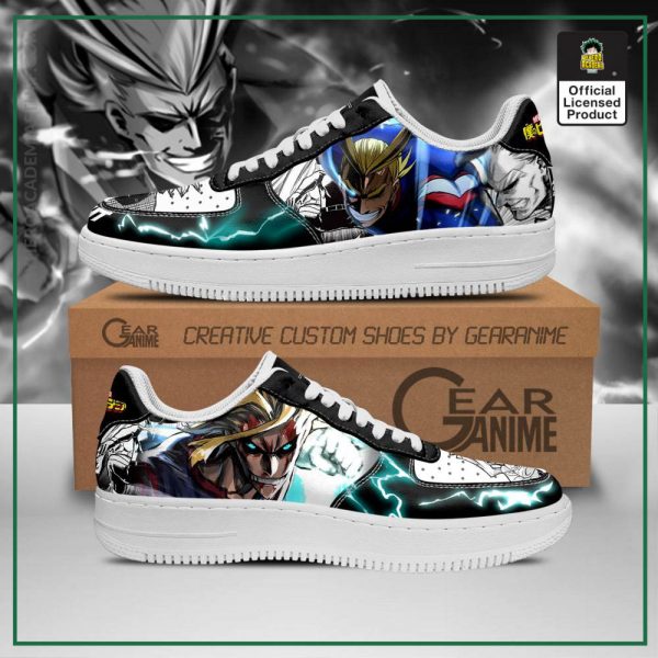 boku no hero academia all might air force shoes pt10 gearanime - BNHA Store