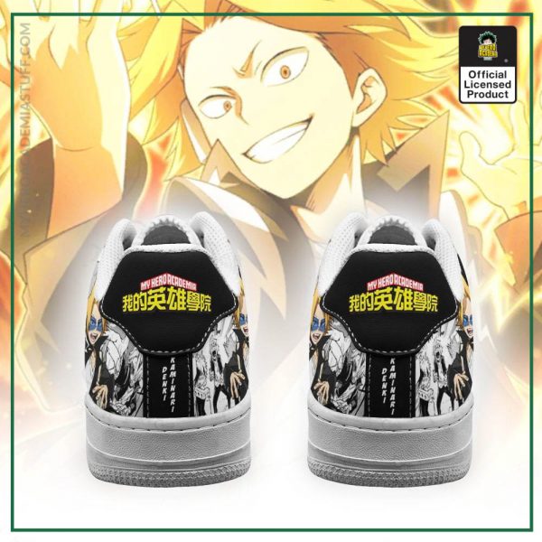 denki kaminari air force sneakers my hero academia anime custom shoes gearanime 3 - BNHA Store