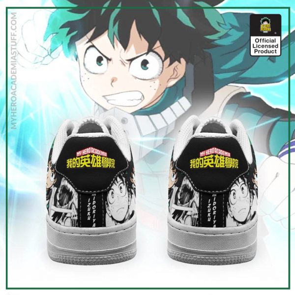 izuku midoriya air force sneakers deku custom my hero academia anime shoes fan gift pt05 gearanime 3 - BNHA Store