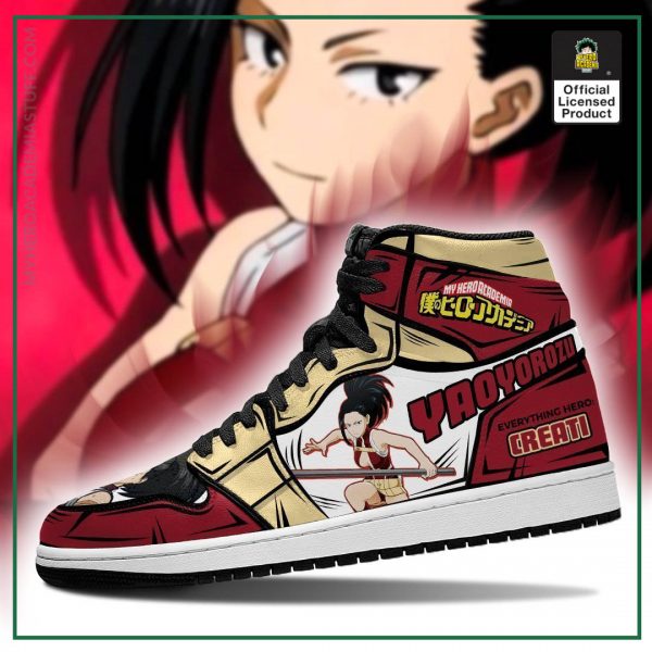 momo jordan sneakers custom my hero academia anime shoes mn05 gearanime 3 - BNHA Store