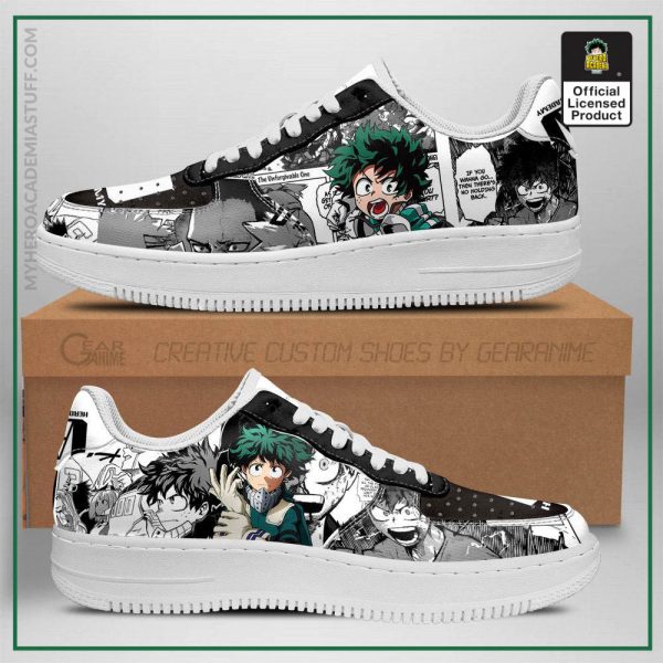 my hero academia air force sneakers manga mix anime shoes fan gift idea tt04 gearanime - BNHA Store