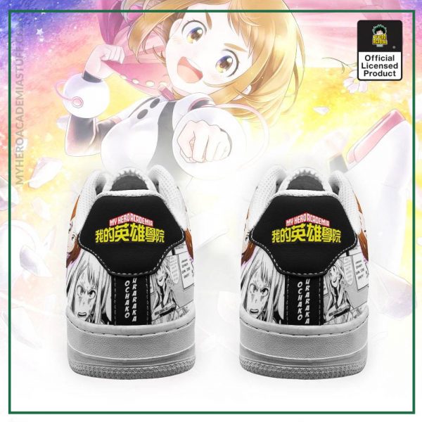 ochako uraraka air force sneakers custom my hero academia anime shoes fan gift pt05 gearanime 3 - BNHA Store