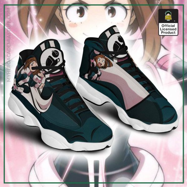 ochako uraraka jordan 13 shoes my hero academia anime sneakers gearanime 3 - BNHA Store