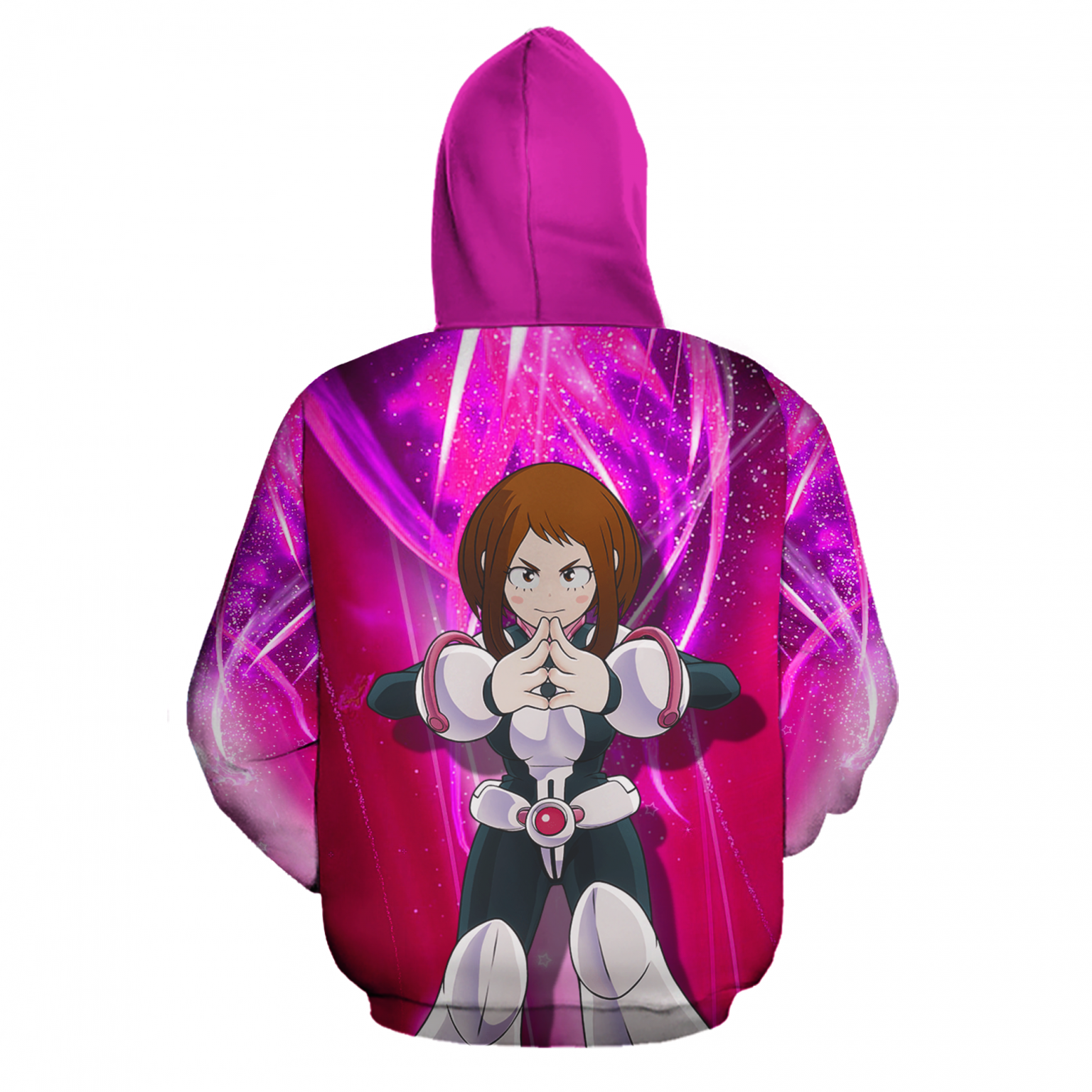 My Hero Academia Hoodie - Ochako Uraraka Zip Hoodie | BNHA Store