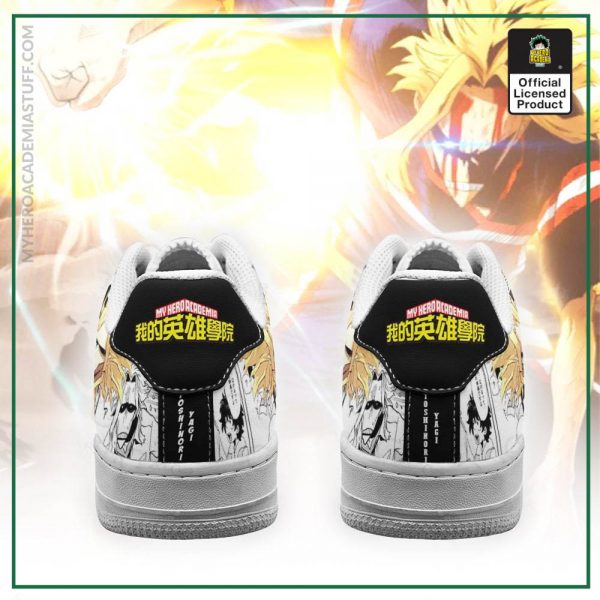 toshinori yagi air force sneakers custom my hero academia anime shoes fan gift pt05 gearanime 3 - BNHA Store