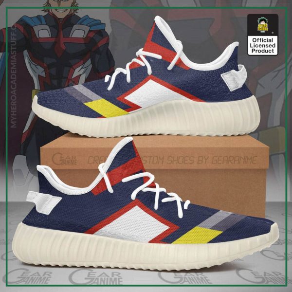 young all might yeezy shoes uniform my hero academia sneakers tt10 gearanime - BNHA Store