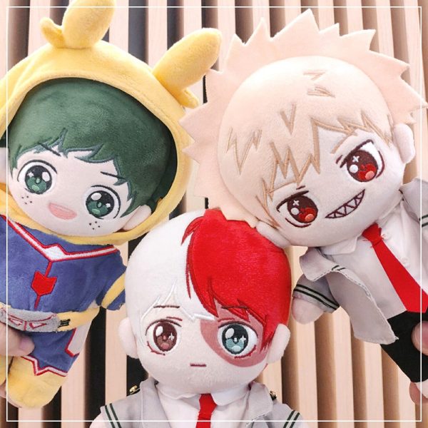Anime Boku no My Hero Academia Midoriya Izuku Bakugou Katsuki Todoroki Cosplay Cute DIY Change Dolls - BNHA Store