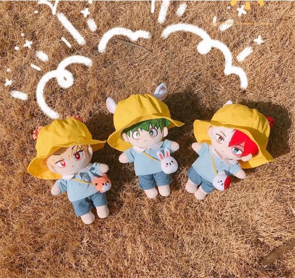 Boku No My Hero Academia Midoriya Izuku Bakugou Todoroki Cute Kindergarten DIY Change Clothes Dolls Plush - BNHA Store