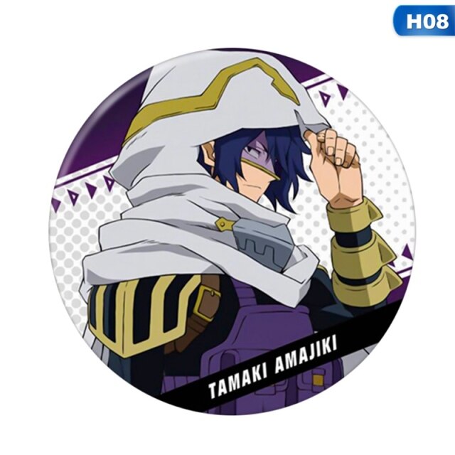 1Pc Anime My Hero Academia Cosplay Badge Cartoon Boku No Hero Academia Brooch Pins Izuku Collection 5.jpg 640x640 5 - BNHA Store