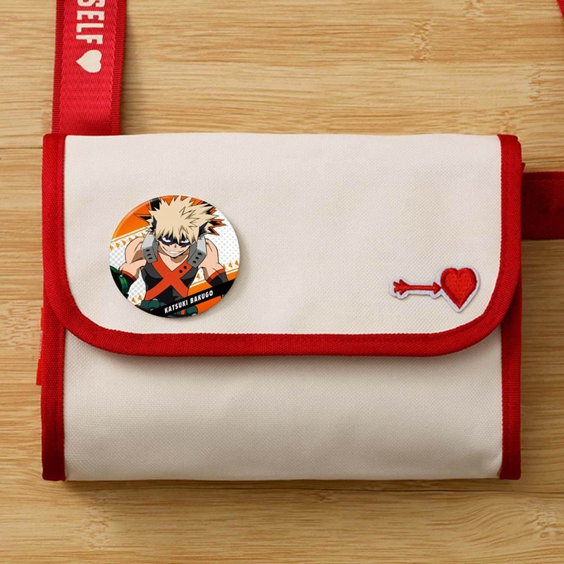 1Pc Anime My Hero Academia Badge - Midoriya Izuku Pins - copy