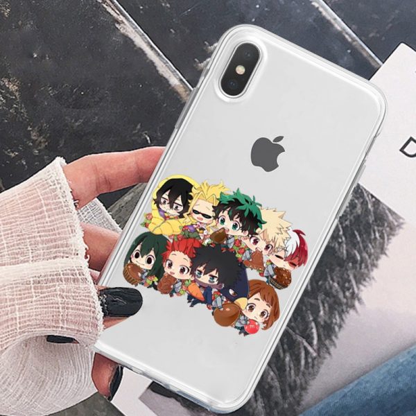 Anime My Hero Deku Bakugou Boku No Hero Academia Phone Case for Iphone 12 11 Pro 4 - BNHA Store