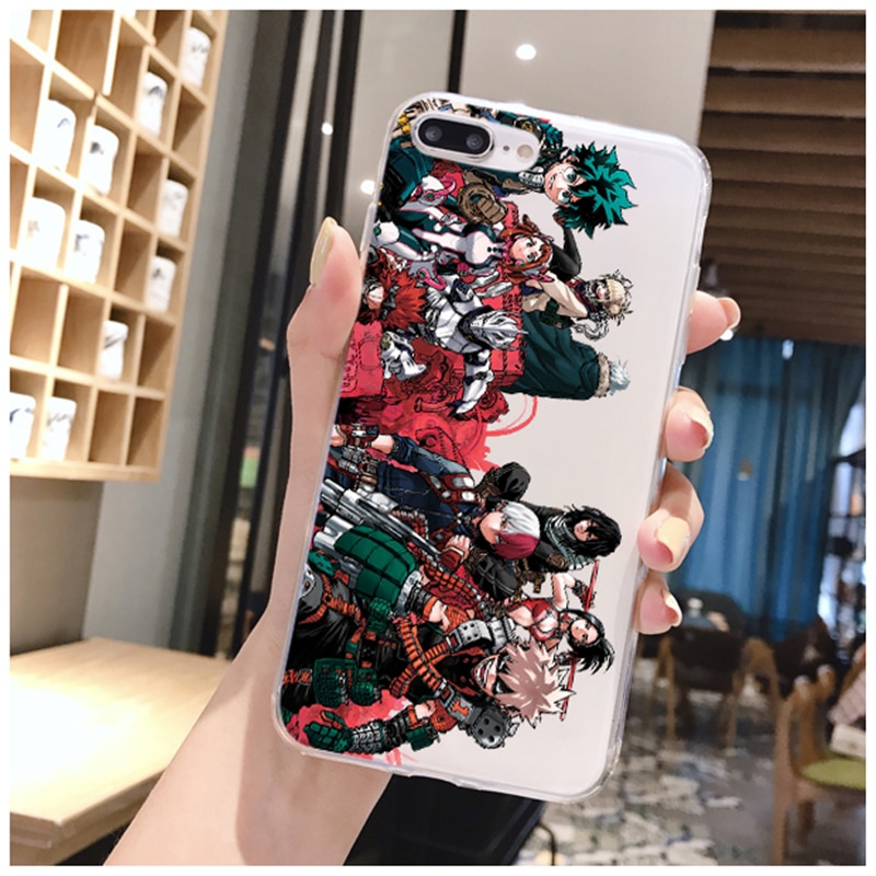 Anime My Hero Academia deku bakugou Boku no Hero Academia Phone Case For iphone 11 Pro 8 7 6 6S Plus 12 X XS MAX XR Fundas Coque