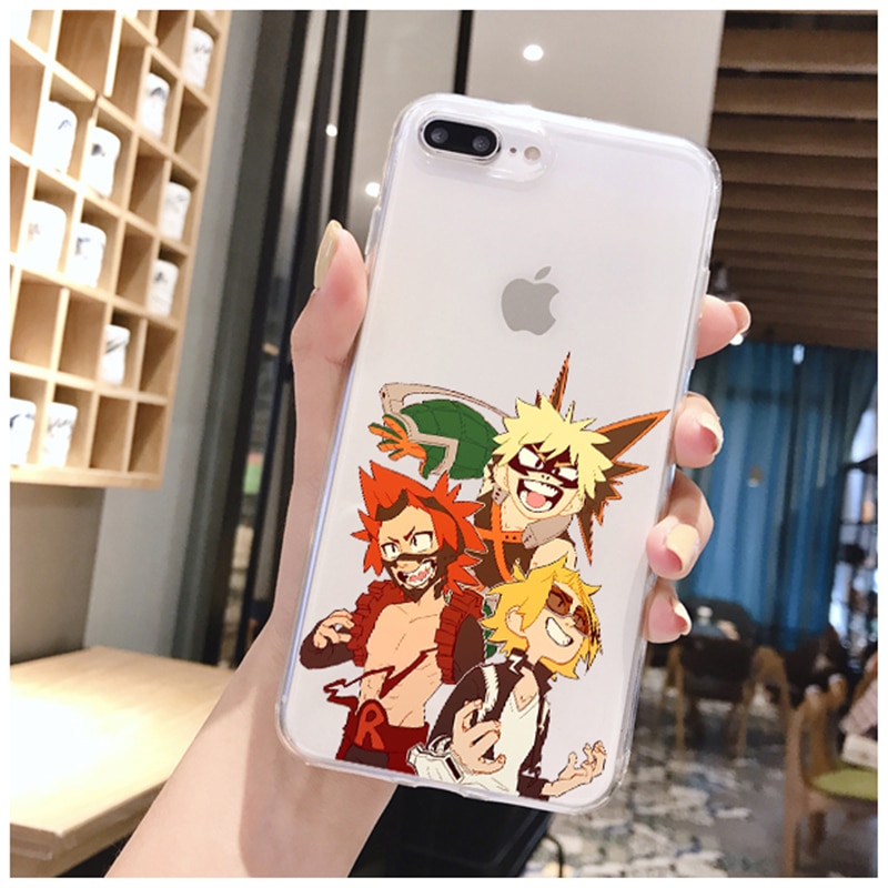 Anime My Hero Academia deku bakugou Boku no Hero Academia Phone Case For iphone 11 Pro 8 7 6 6S Plus 12 X XS MAX XR Fundas Coque