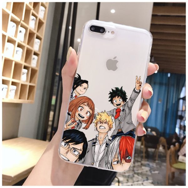 Anime My Hero Academia deku bakugou Boku no Hero Academia Phone Case For iphone 11 Pro 8 7 6 6S Plus 12 X XS MAX XR Fundas Coque