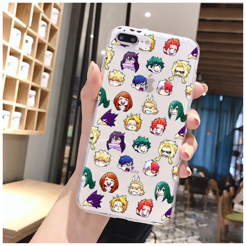 Anime My Hero Academia deku bakugou Boku no Hero Academia Phone Case For iphone 11 Pro 8 7 6 6S Plus 12 X XS MAX XR Fundas Coque