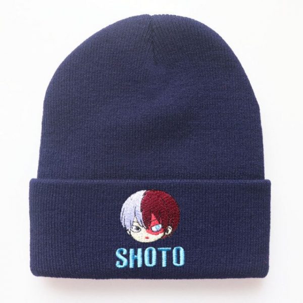 Cartoon My Hero Academia Izuku Midoriya Cosplay Beanies Men Casual Shoto Embroidery Knitted Hats 10.jpg 640x640 10 - BNHA Store