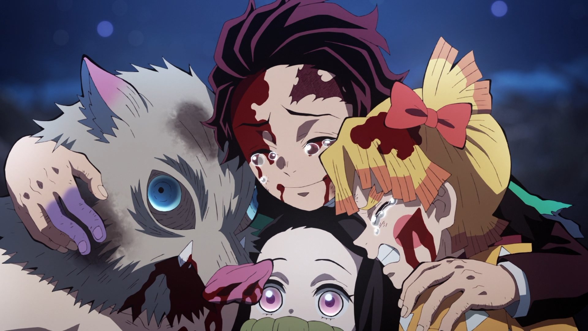 Tanjiro Nezuko Inouske and zenitsu in demon slayer - BNHA Store